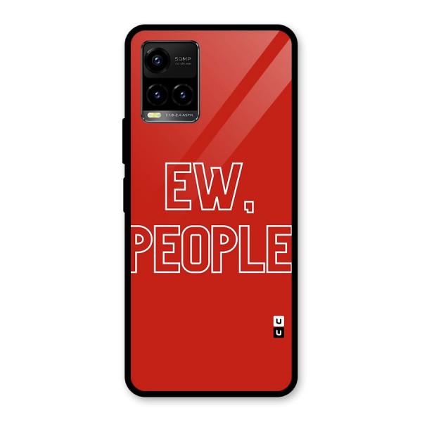 Ew People Glass Back Case for Vivo Y21 2021