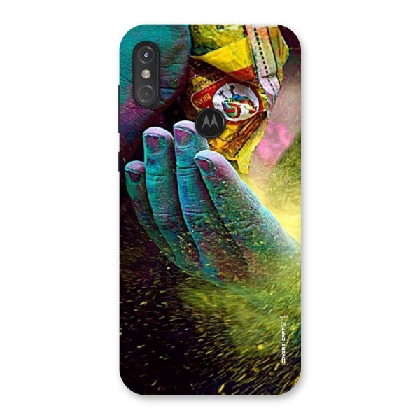 Exotic Colours Back Case for Motorola One Power