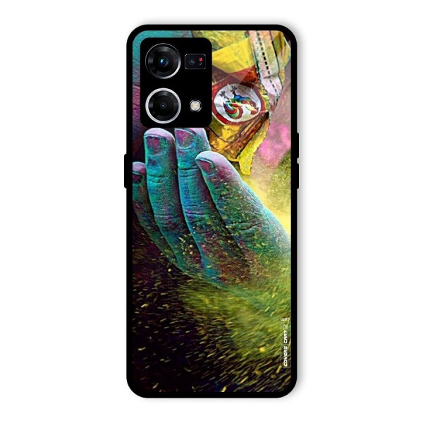 Exotic Colours Glass Back Case for Oppo F21s Pro 4G