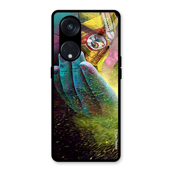 Exotic Colours Glass Back Case for Reno8 T 5G