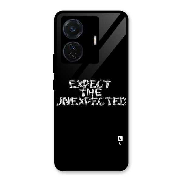 Expect The Unexpected Glass Back Case for Vivo T1 Pro