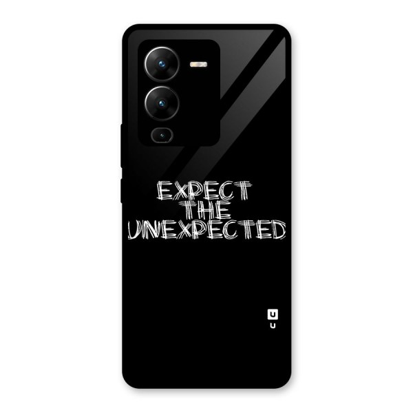 Expect The Unexpected Glass Back Case for Vivo V25 Pro