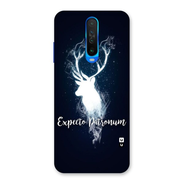 Expected Wish Back Case for Poco X2