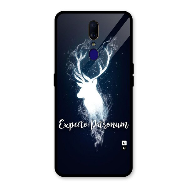 Expected Wish Glass Back Case for Oppo F11