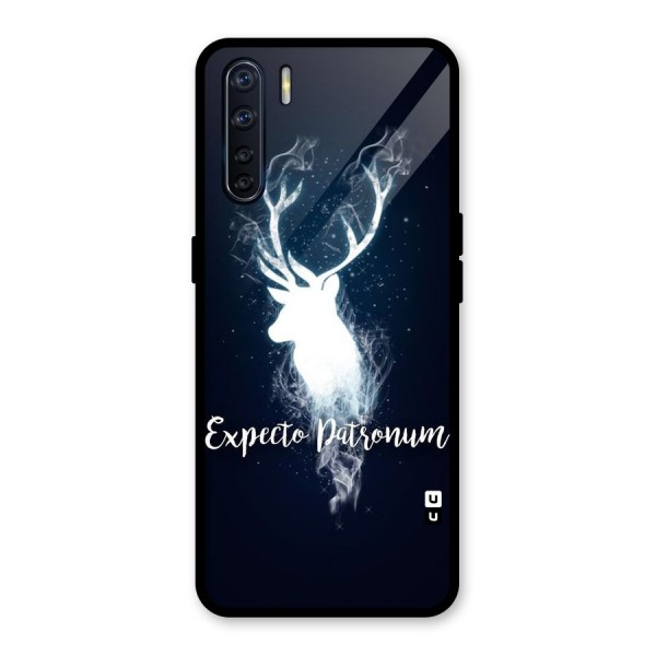 Expected Wish Glass Back Case for Oppo F15