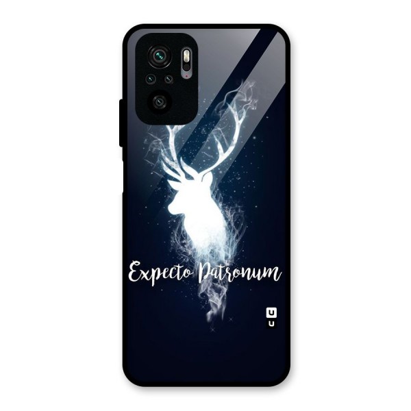 Expected Wish Glass Back Case for Redmi Note 10