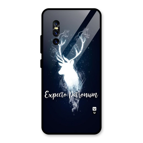 Expected Wish Glass Back Case for Vivo V15 Pro