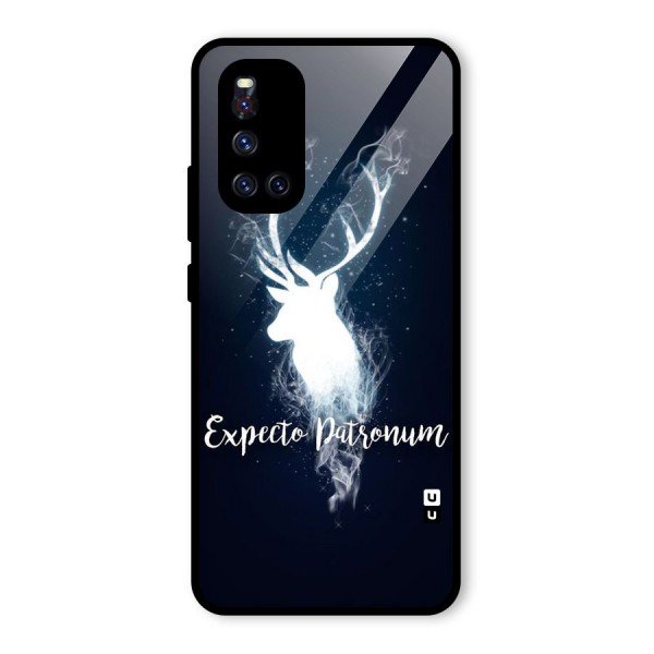 Expected Wish Glass Back Case for Vivo V19