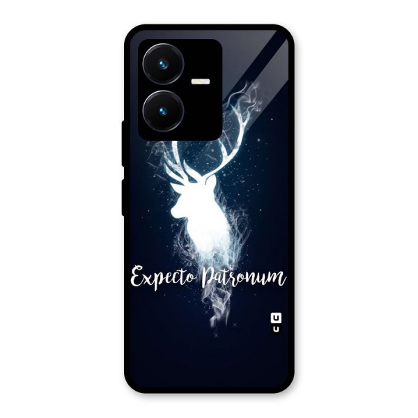 Expected Wish Glass Back Case for Vivo Y22