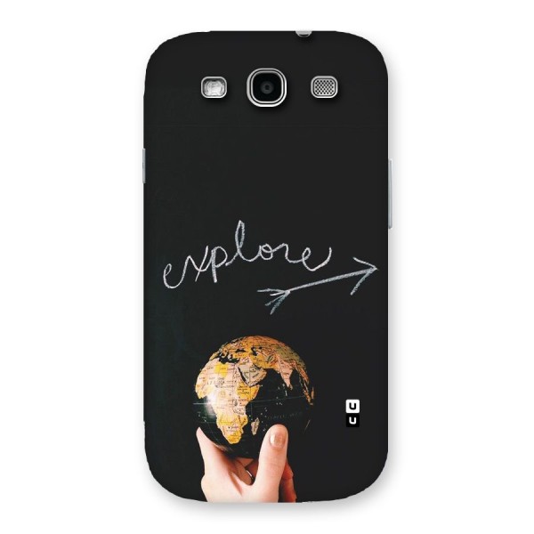 Explore World Back Case for Galaxy S3 Neo