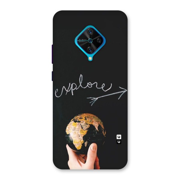 Explore World Back Case for Vivo S1 Pro