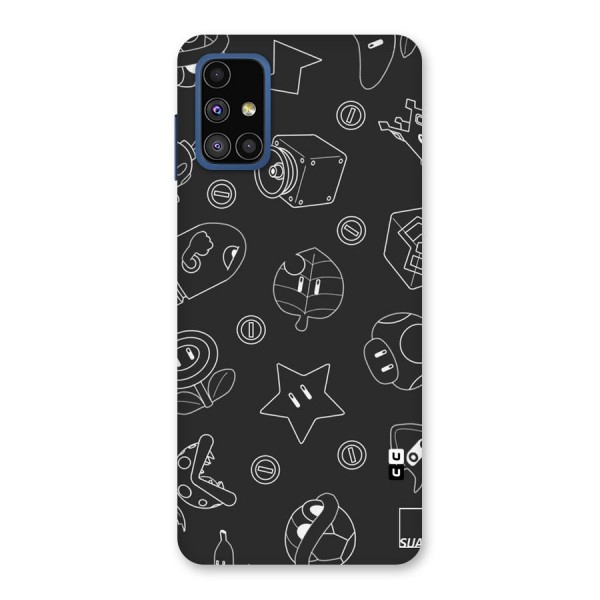 Face Mishchief Back Case for Galaxy M51