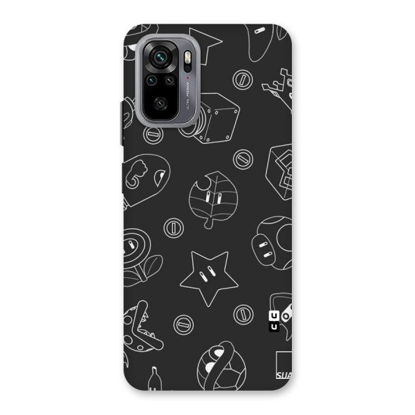 Face Mishchief Back Case for Redmi Note 10