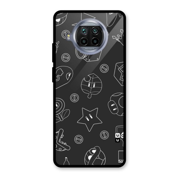 Face Mishchief Glass Back Case for Mi 10i