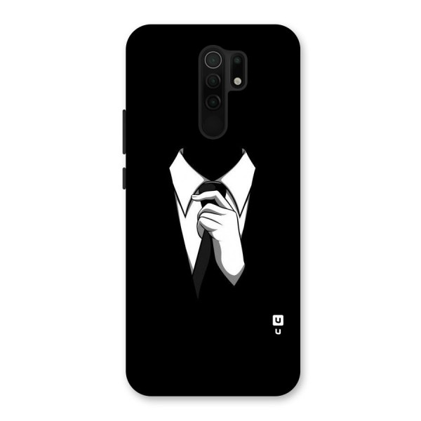 Faceless Gentleman Back Case for Redmi 9 Prime