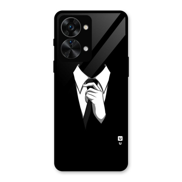 Faceless Gentleman Glass Back Case for OnePlus Nord 2T