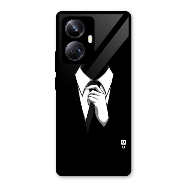 Faceless Gentleman Glass Back Case for Realme 10 Pro Plus