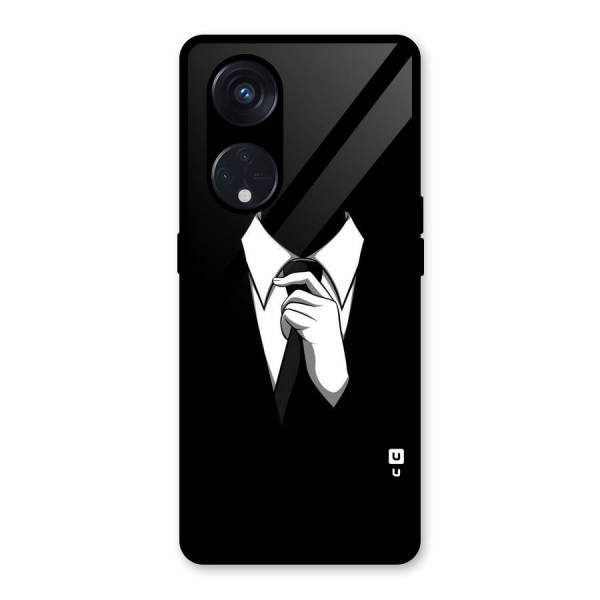 Faceless Gentleman Glass Back Case for Reno8 T 5G