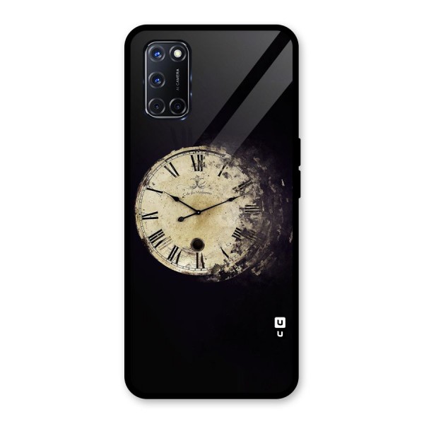 Fading Clock Glass Back Case for Oppo A52