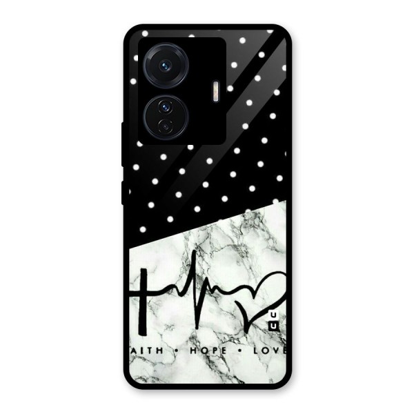 Faith Love Glass Back Case for Vivo T1 Pro