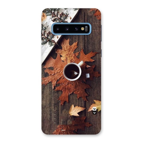 Fall Leaf Coffee Back Case for Galaxy S10