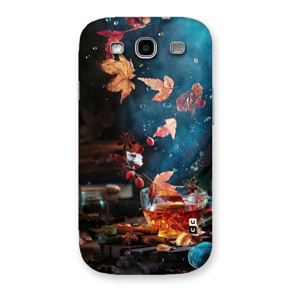 Falling Leaves Tea Back Case for Galaxy S3 Neo