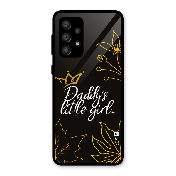 Favorite Little Girl Glass Back Case for Galaxy A32