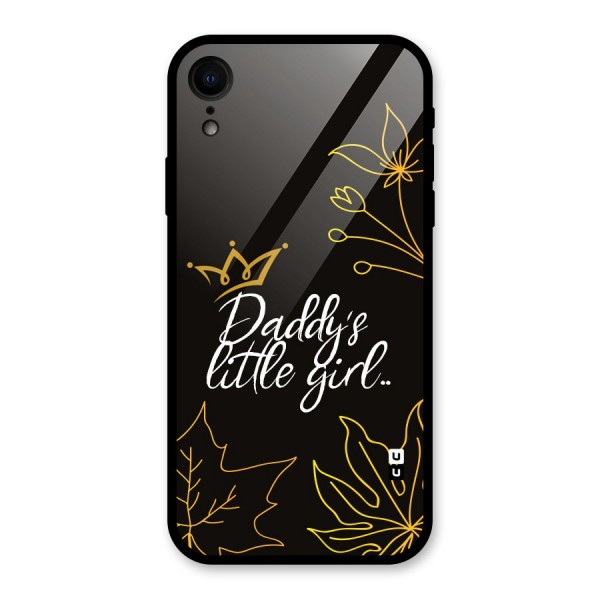 Favorite Little Girl Glass Back Case for XR