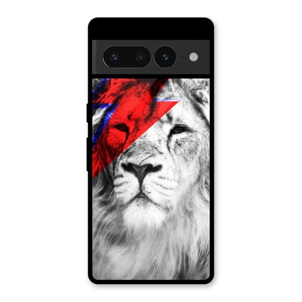 Fearless Lion Glass Back Case for Google Pixel 7 Pro