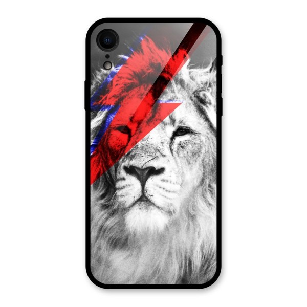 Fearless Lion Glass Back Case for XR