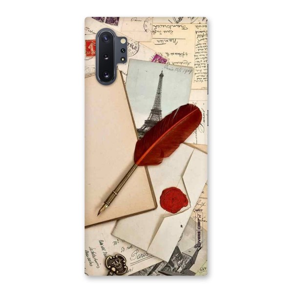 Feather Beauty Back Case for Galaxy Note 10 Plus