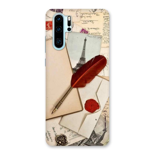 Feather Beauty Back Case for Huawei P30 Pro