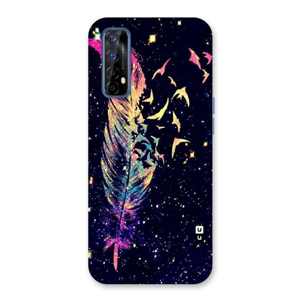 Feather Bird Fly Back Case for Realme 7