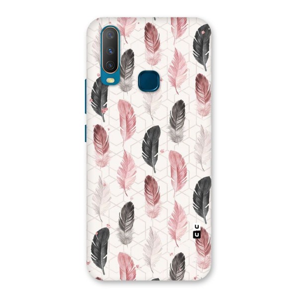 Feather Line Pattern Back Case for Vivo U10