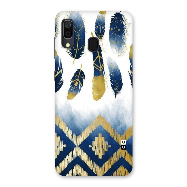 Feathers Beauty Back Case for Galaxy A20