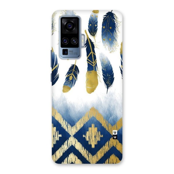 Feathers Beauty Back Case for Vivo X50 Pro