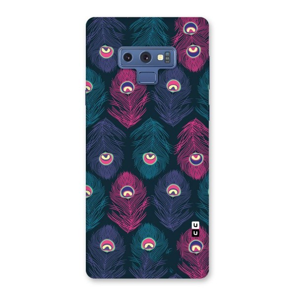 Feathers Patterns Back Case for Galaxy Note 9