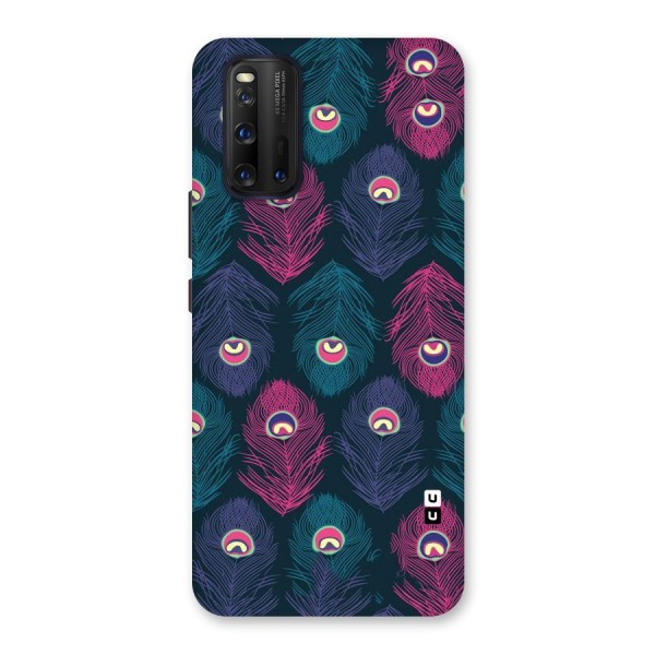 Feathers Patterns Back Case for Vivo iQOO 3