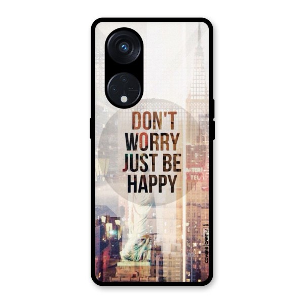 Feel Lively Glass Back Case for Reno8 T 5G