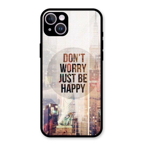 Feel Lively Glass Back Case for iPhone 14 Plus