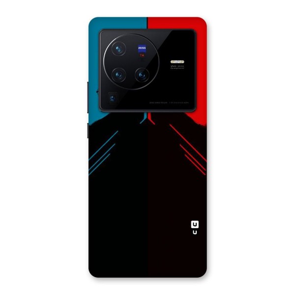 Fight Colours Back Case for Vivo X80 Pro