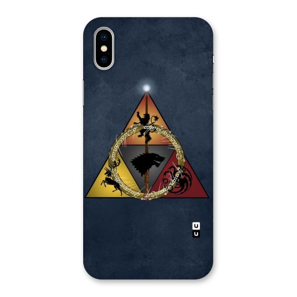 Fight For Crown Back Case for iPhone X