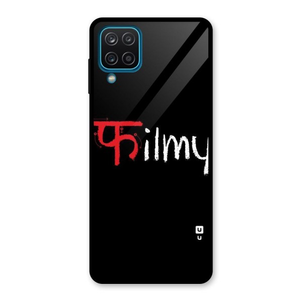 Filmy Glass Back Case for Galaxy A12