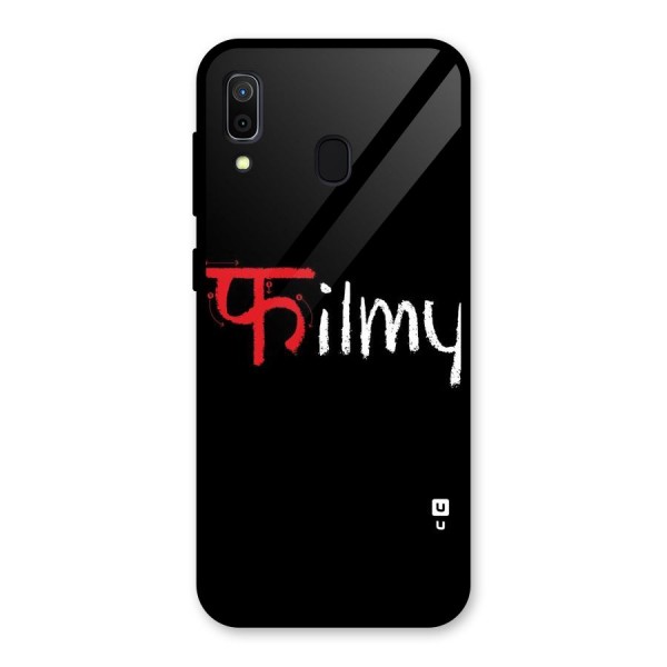 Filmy Glass Back Case for Galaxy A30