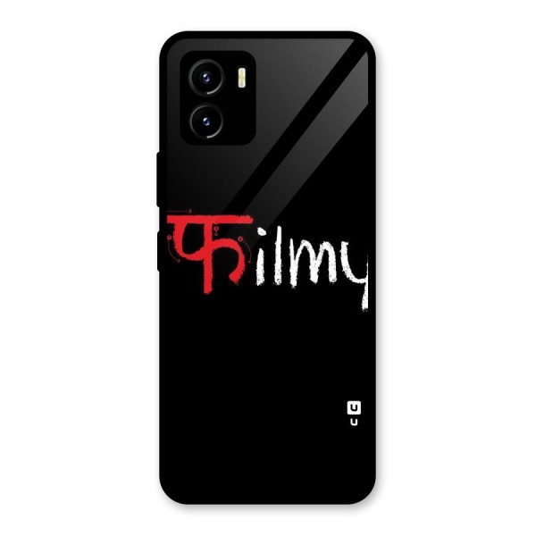 Filmy Glass Back Case for Vivo Y15s