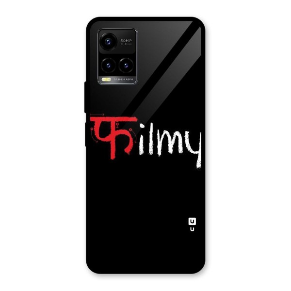 Filmy Glass Back Case for Vivo Y21A