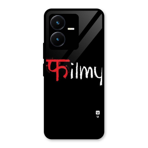 Filmy Glass Back Case for Vivo Y22