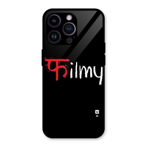Filmy Glass Back Case for iPhone 14 Pro Max