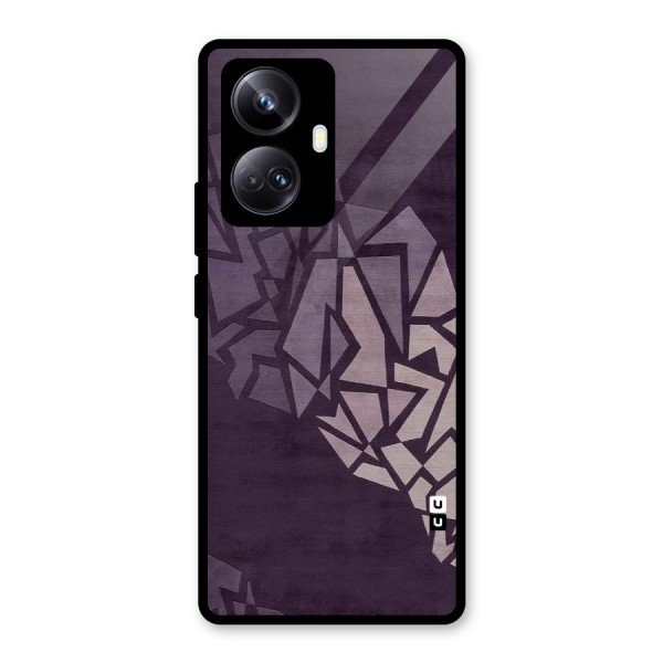 Fine Abstract Glass Back Case for Realme 10 Pro Plus