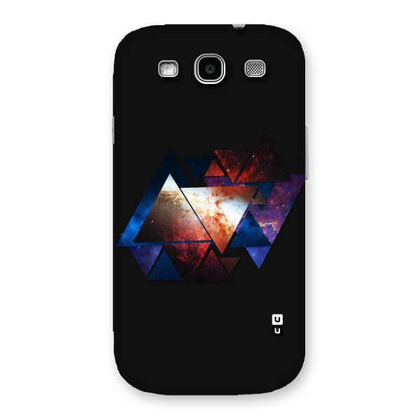 Fire Galaxy Triangles Back Case for Galaxy S3 Neo